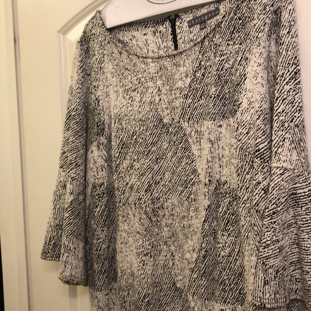Black and white dress